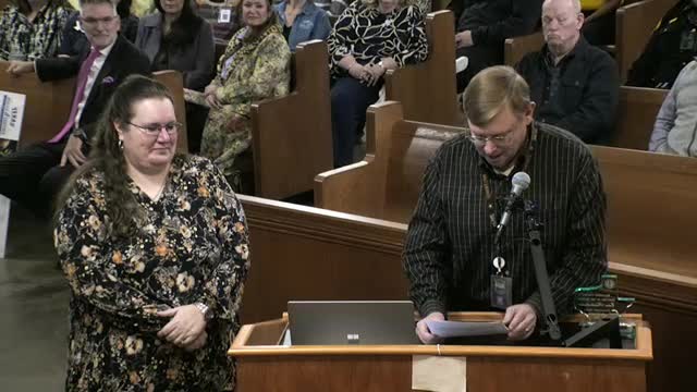 Treasurer's Department honors Erica for exceptional payroll leadership during challenging times