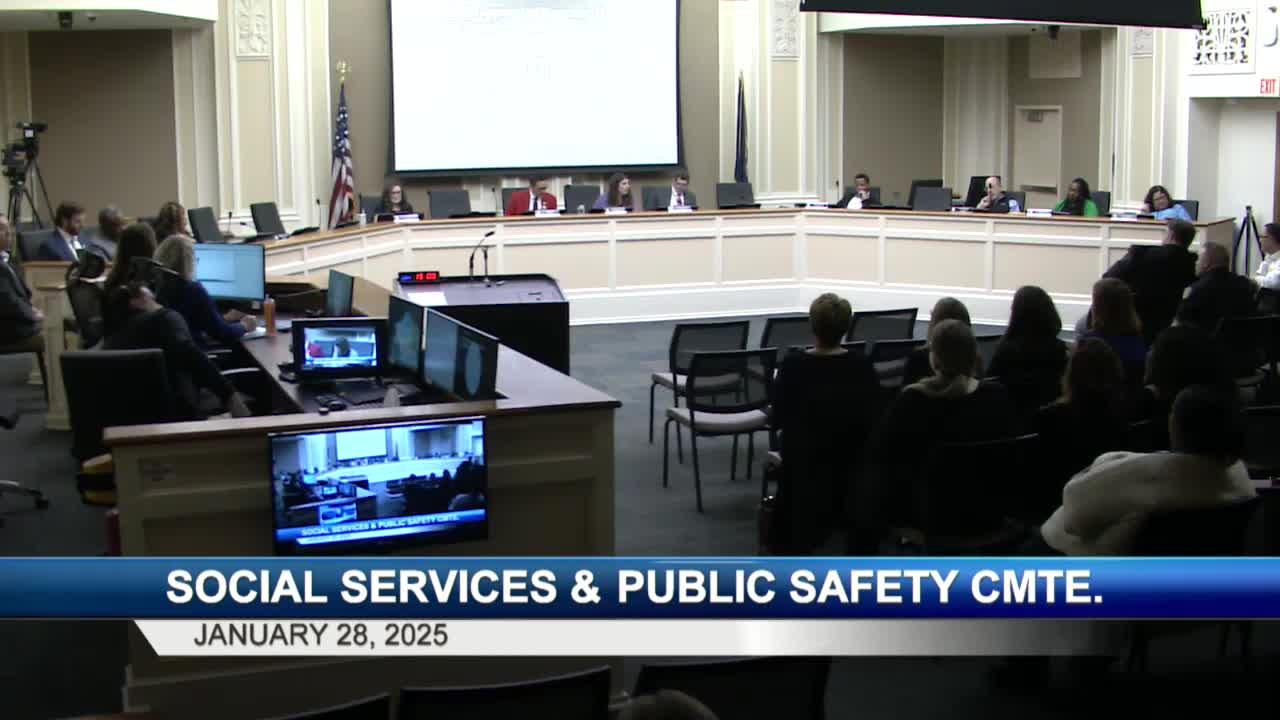 Committee approves agenda and removes several referral items in brief votes