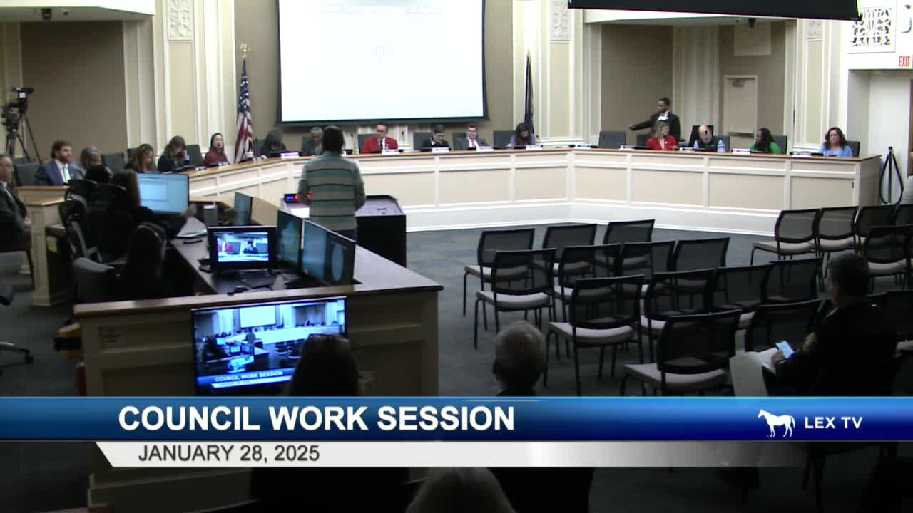 Lexington council hears caution, clarification on memorandum with U.S. Marshals