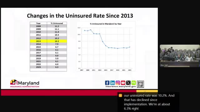 Maryland Health Connection reports record enrollment and improved health outcomes under Affordable Care Act