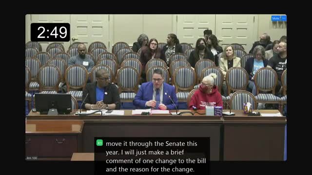 Maryland lawmakers honor Carlton R Smith by advancing HIV decriminalization bill