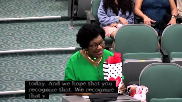 School community honors Dr. Jackson with gifts and plans donation drive for local heroes