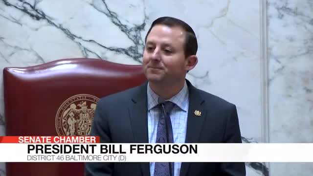 Maryland Senate honors veterans with Faces of 22 portrait display amid legislative session