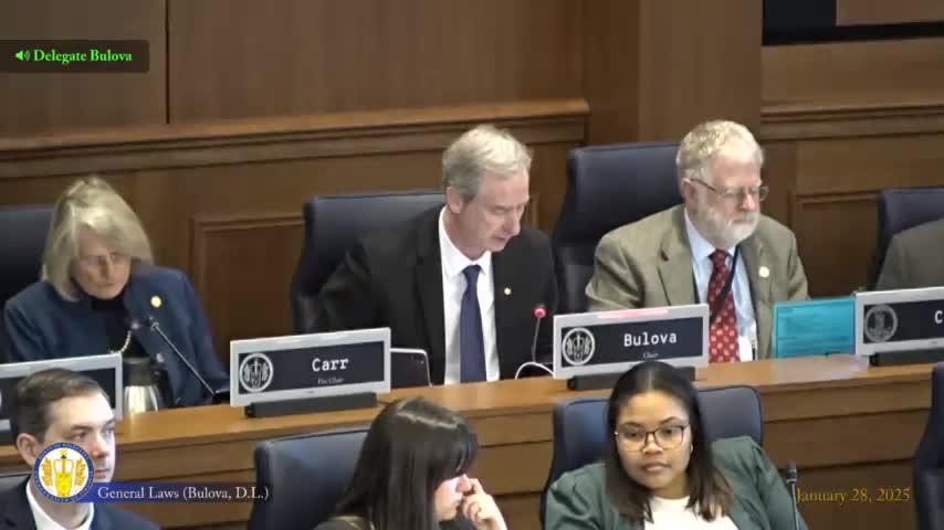 General Laws Committee advances housing, licensing and cannabis measures; several bills sent to appropriations