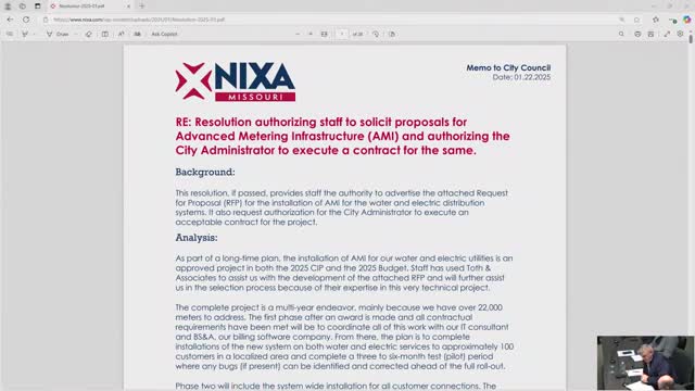Nixa City Council approves $1 million water tower construction and new backhoe purchase