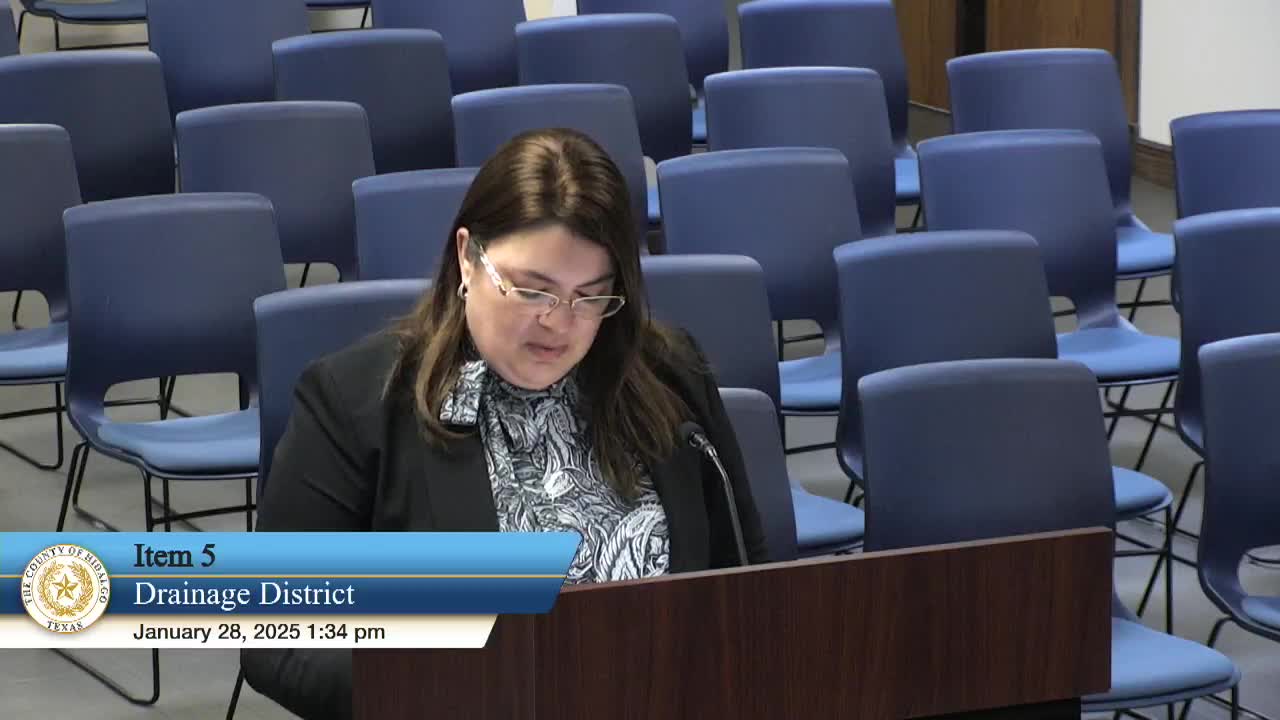 Commissioners, drainage board approve dozens of routine contracts, payments and grants; easement condemnation resolution cleared