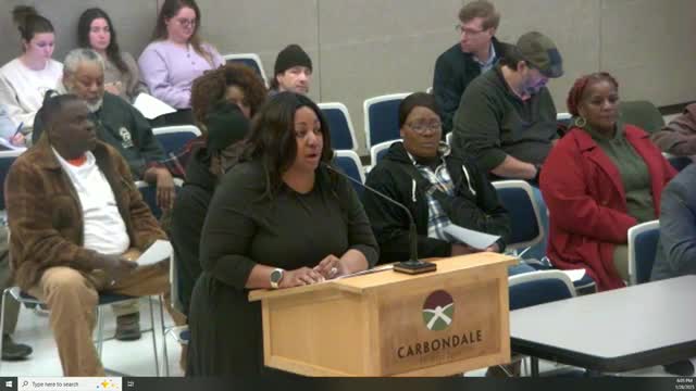 Pastor Brooks warns Carbondale council of spiritual and economic decline amid abortion clinic concerns