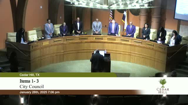 Cedar Hill mayor and council seek divine guidance for city decisions