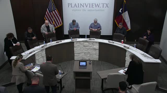 Plainview City Council holds meeting with prayers for mayor's safe return