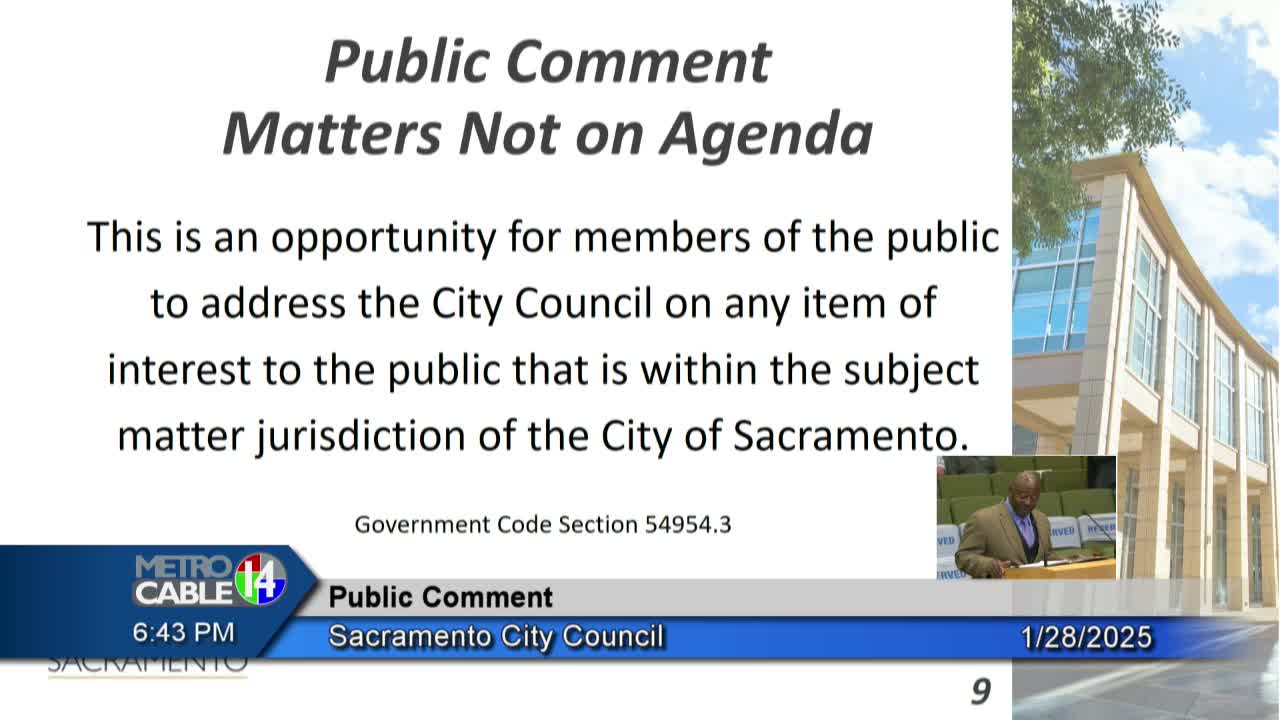Sacramento leaders discuss homelessness reparations and community safety amid rising concerns