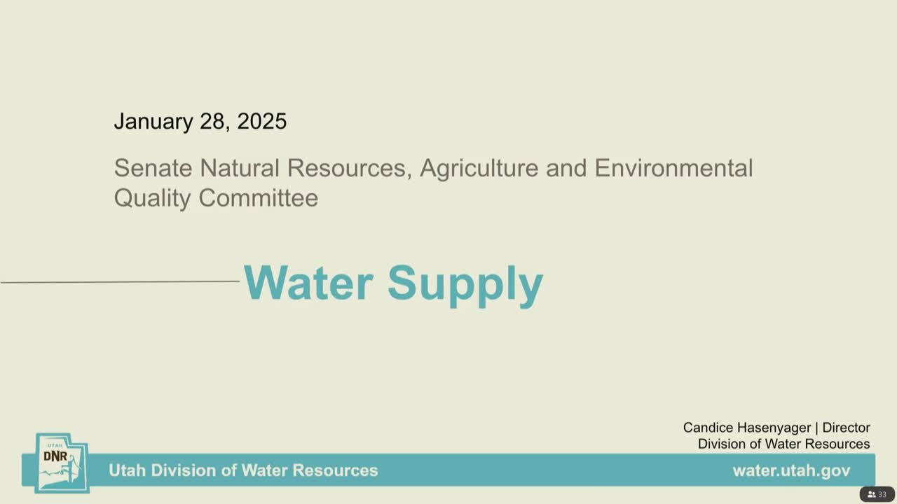 Utah faces water supply challenges as snowpack levels drop and drought conditions return