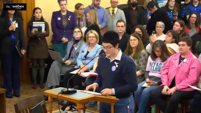 Kansas students and advocates rally against HB 2071 threatening transgender youth support