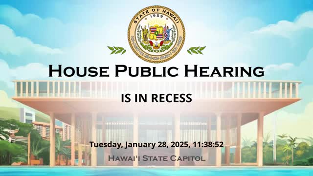 Votes at a glance: House Committee on Water and Land, Jan. 28, 2005