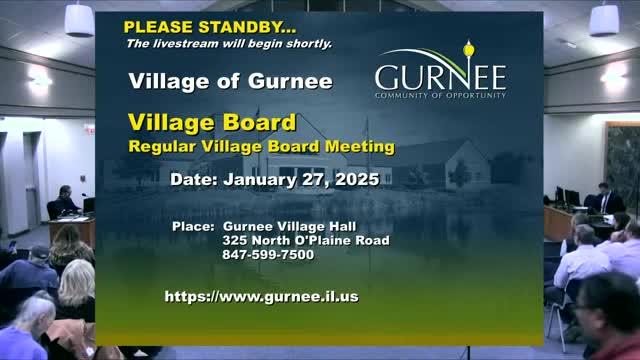 Gurney Village Board approves liquor license changes and discusses public comment reforms