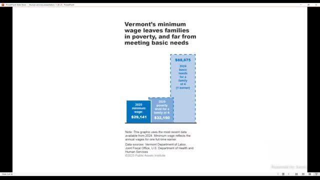 Vermont's minimum wage falls $5 short of livable wage as costs rise