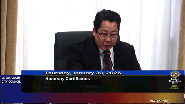 Honolulu City Council honors chef Megan Ellis for Hell's Kitchen breakthrough
