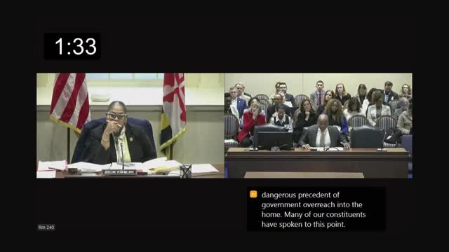 Maryland bills face backlash over state surveillance of families with newborns
