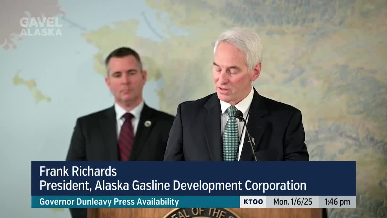 Alaska officials negotiate $44 billion LNG project as private company steps forward