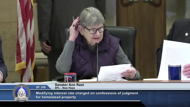 Senate committee discusses property tax interest rate reforms to aid homeowners in Minnesota