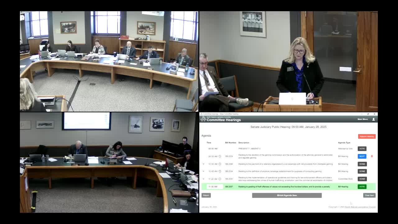 Committee advances technical fix so municipal shoplifting convictions count toward enhanced penalties