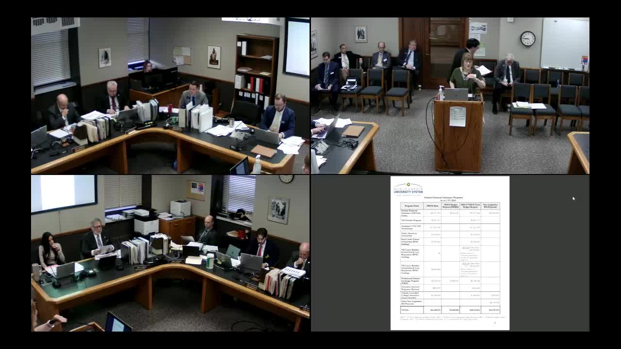 Committee hears detailed briefing on state financial aid, dual‑credit and workforce scholarship programs