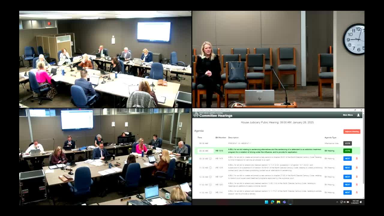 House panel advances bill letting judges impose no-contact orders beyond imprisonment for DUI-related treatment sentences