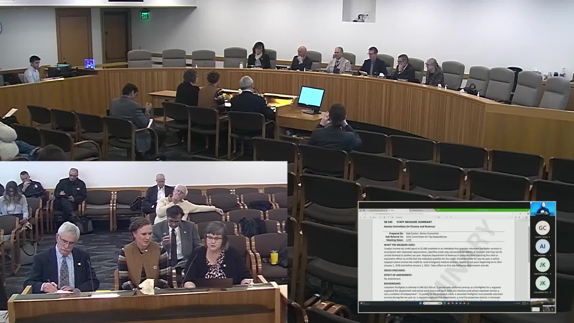 Oregon lawmakers push $1000 tax credit to support volunteer firefighters amid staffing crisis