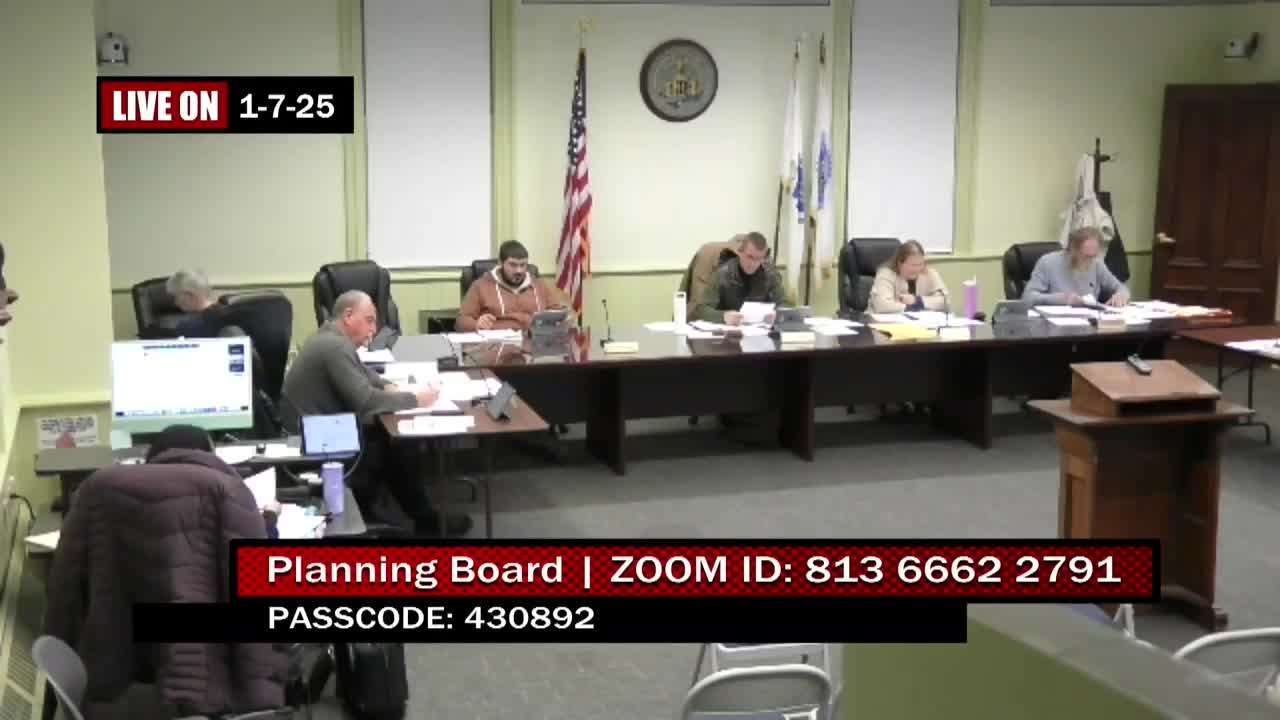 Middleborough Park hearings for lots continued to Jan. 21; public notice details given