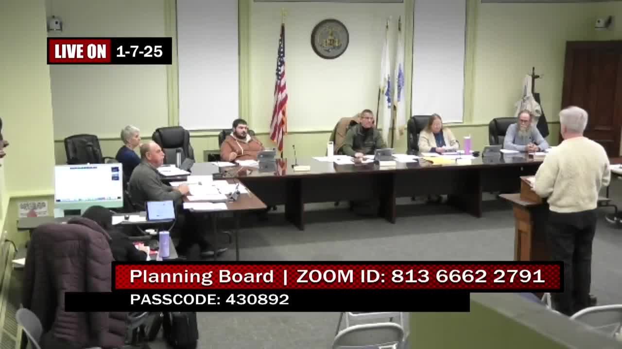 Hearing for Residences at John Glass Square continued to Jan. 21; permit filing extended to Jan. 31