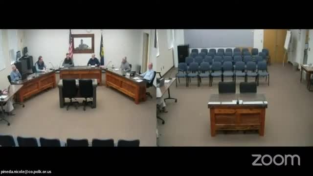 Polk County Commissioners approve agenda and minutes in brief November meeting