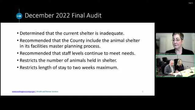 Washington County plans $77M new animal shelter to enhance care and adoption services