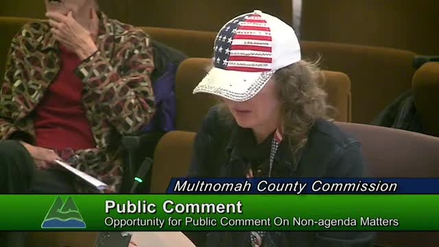 Multnomah County residents demand action on mental health support and community safety issues