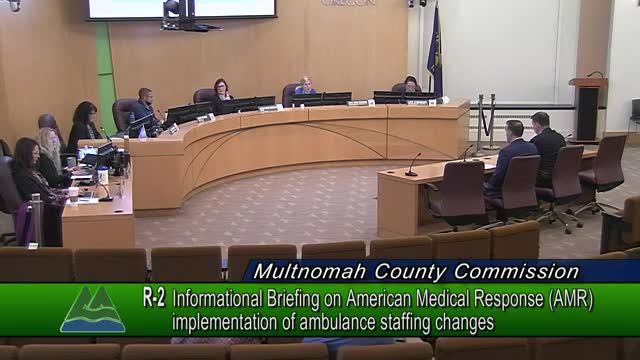 AMR Multnomah County unveils ambitious ambulance plan to enhance emergency response times