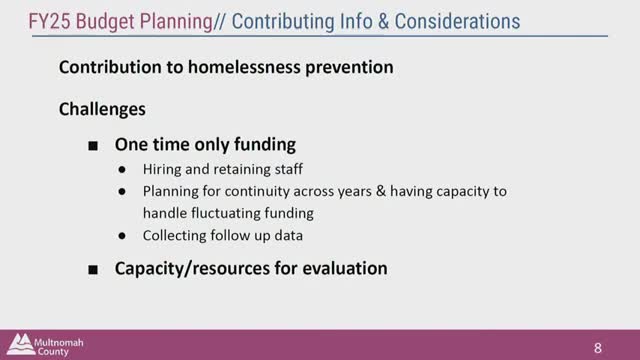 Multnomah County unveils comprehensive eviction prevention strategy amid rising housing instability