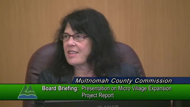 Portland advocates unveil micro village model to support unhoused communities