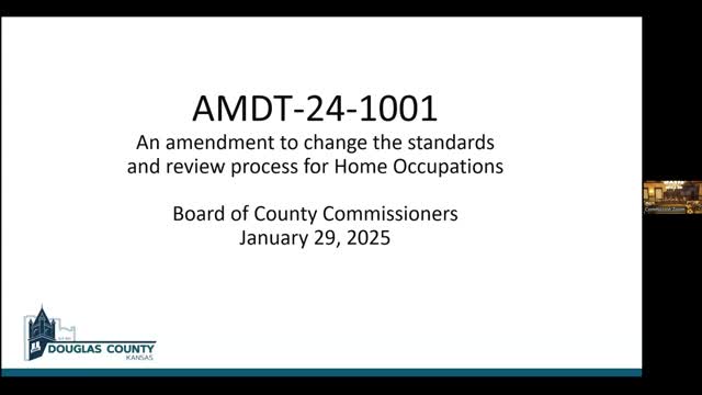 Douglas County proposes major changes to home occupation regulations to streamline processes