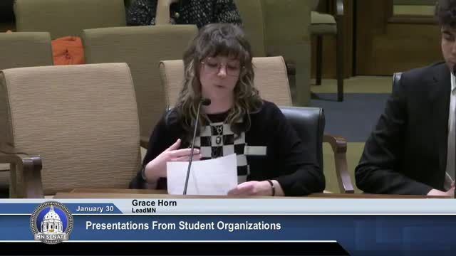 Minnesota State students advocate for affordable tuition and hunger-free campuses