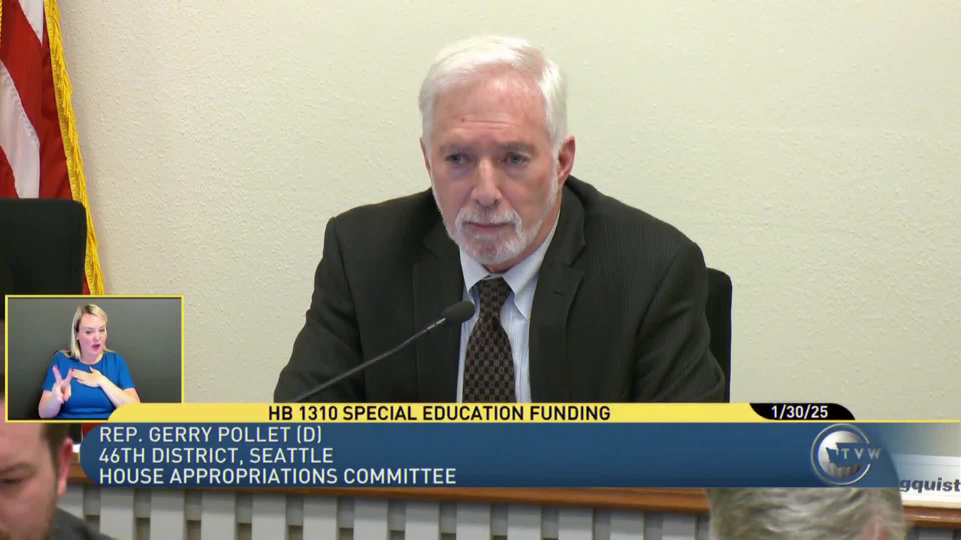 Washington lawmakers discuss House Bill 1310 to boost special education funding and inclusion practices