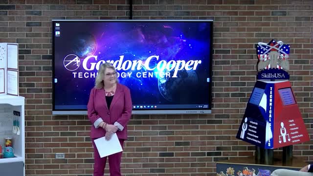 Gordon Cooper students showcase award-winning interactive display at national competition in Atlanta