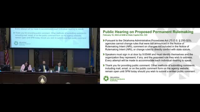 Oklahoma cannabis growers demand fair regulations and support against black market competition