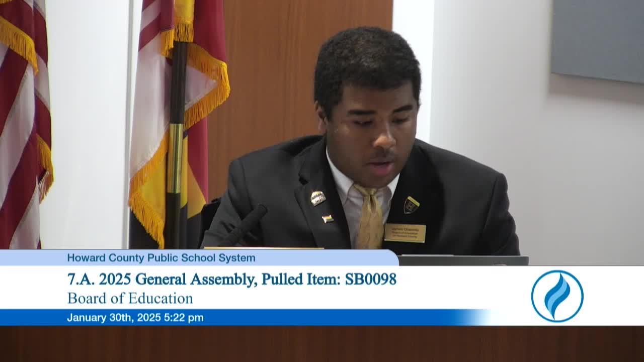 Student board member advocates for expanded voting rights to amplify student voices