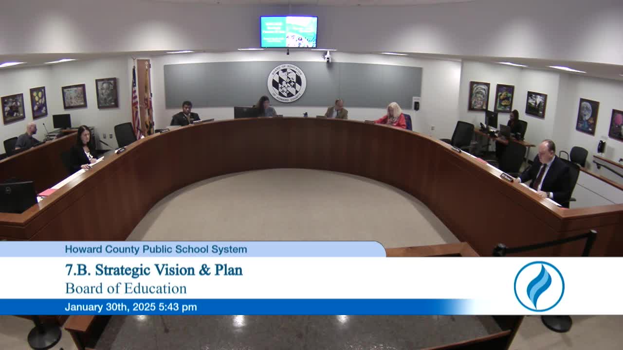 Howard County Schools unveil ambitious five-year strategic plan with community input