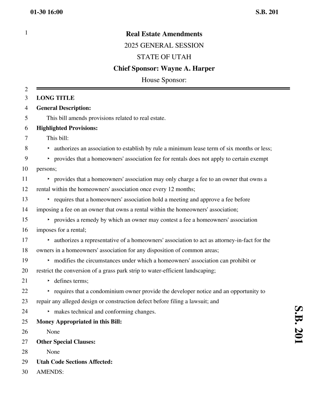Legislature approves rental restrictions and radon mitigation requirements for condominium associations