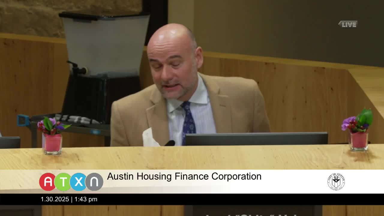 Austin Housing Finance Corporation to launch 500 affordable housing units and new park
