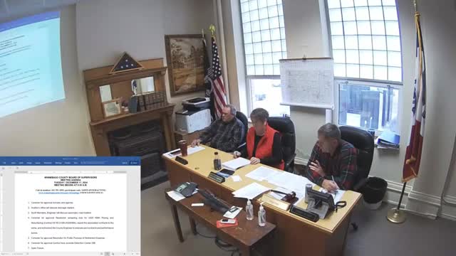 Hancock County approves retirement resolution for long-serving employee Doug Bollinger