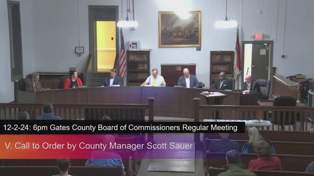 Gates County Board of Commissioners elects Emily Truman as chair and Nathan Berryman as vice chair