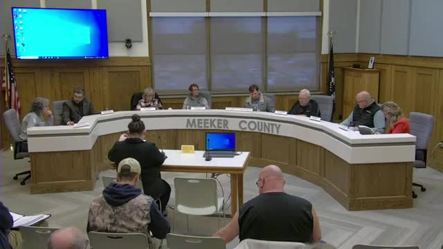 Meeker County orders restoration of altered segment of County Ditch 17 and assesses costs to property owner