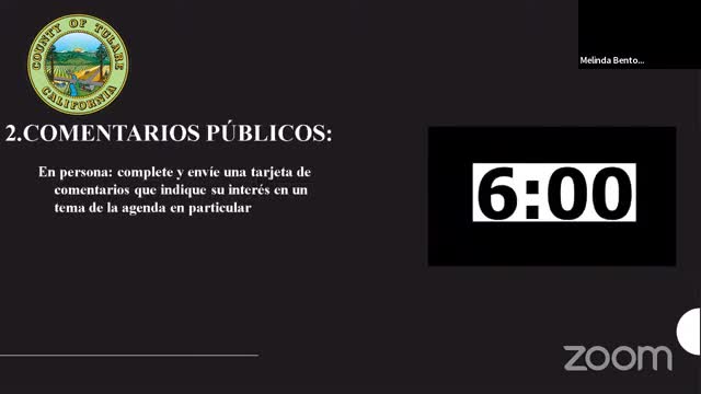 Tulare County approves consent calendar; supervisor highlights KingView wellness center contract