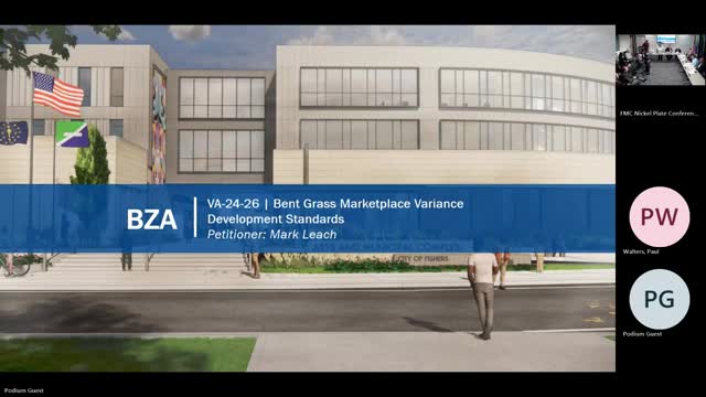 Fishers BZA continues drive-thru variance for Fishers Marketplace development after public opposition