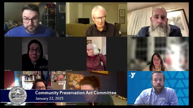 Holyoke YMCA pitches two outdoor pickleball courts to CPA committee